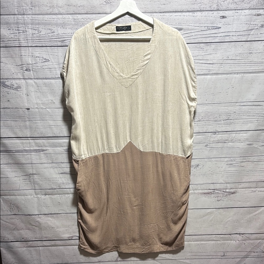 Cokluch Linen Blend Dress